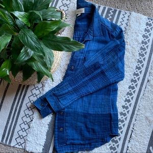 Cloth & stone button up